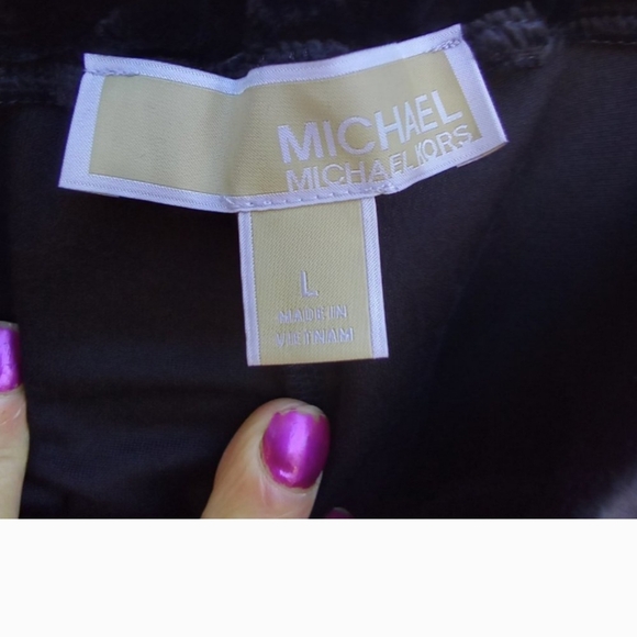 MICHAEL MICHAEL KORS VELOUR PANTS - Picture 6 of 8